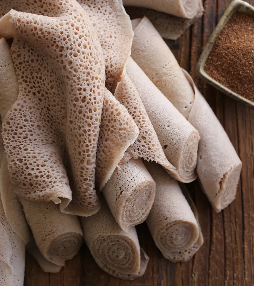 Authentic Ethiopian Injera Bread